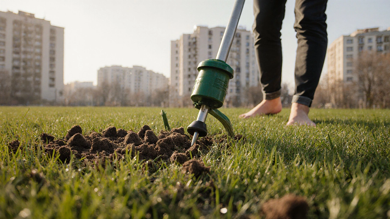 Что такое аэрация газона и зачем она нужна