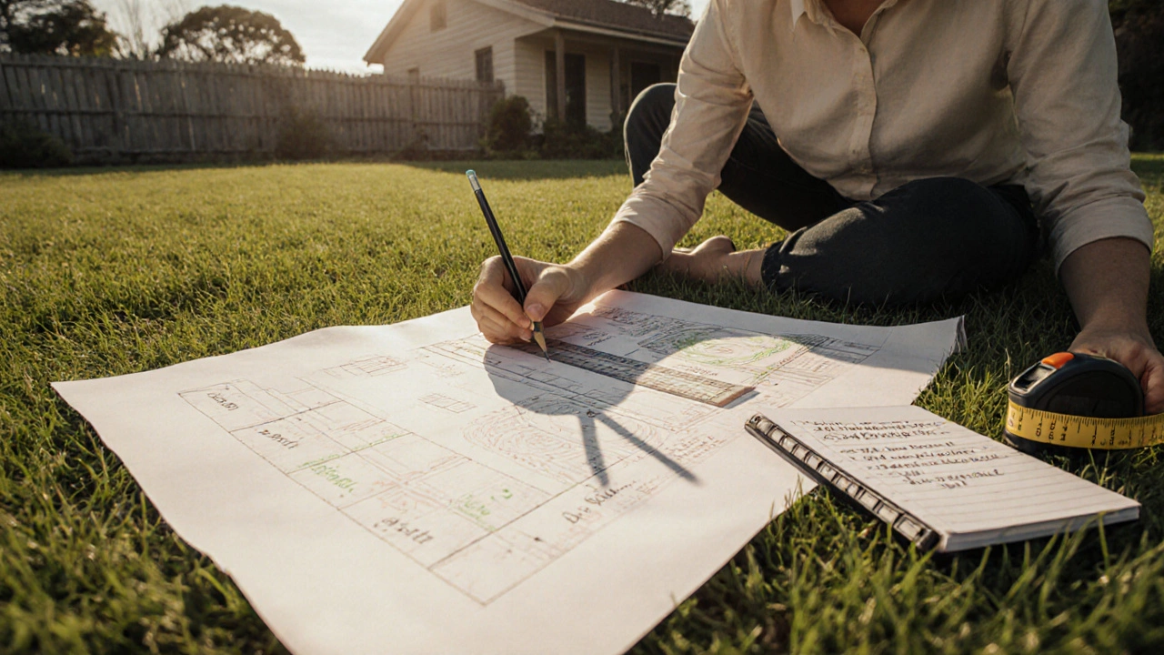 Где проще всего нарисовать схему ландшафтного дизайна дома?