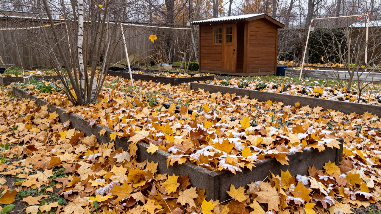 Чем накрыть грядки на зиму: лучшие материалы и способы защиты огорода от морозов