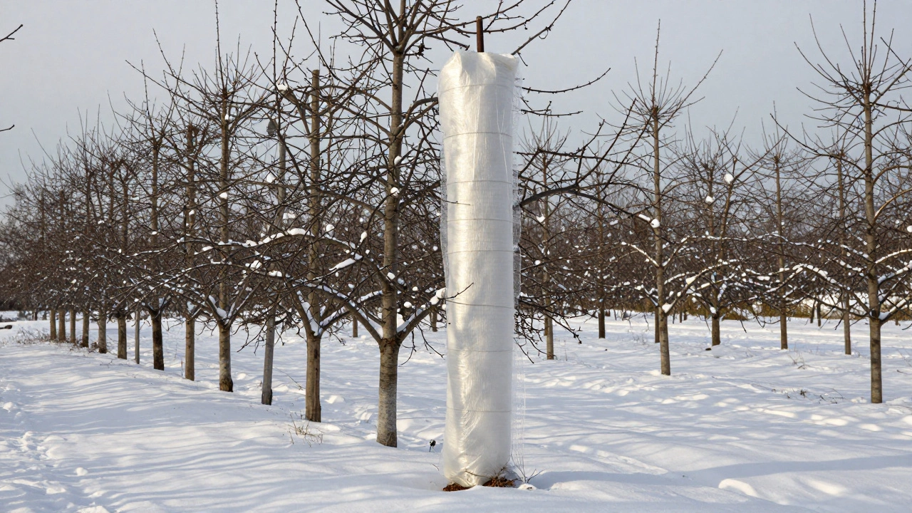 Чем обмотать деревья на зиму: лучшие материалы и способы защиты от морозов