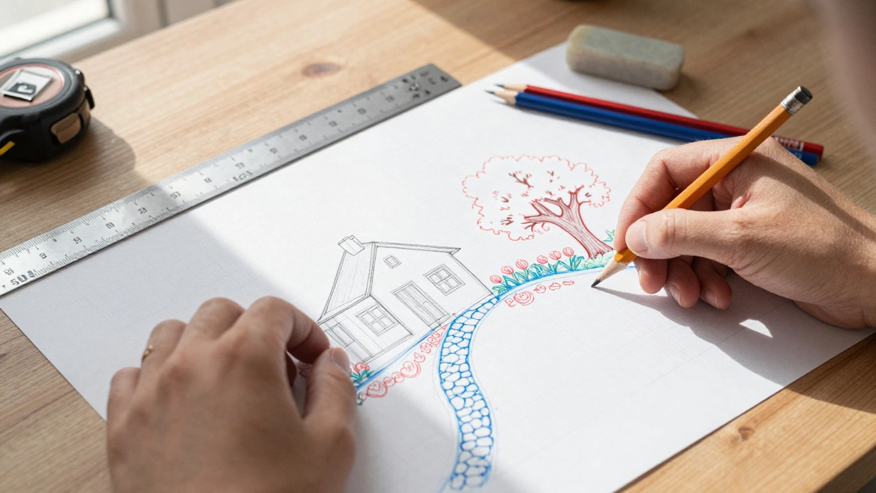 Чем рисуют ландшафтный дизайн: инструменты и методы, которые действительно работают