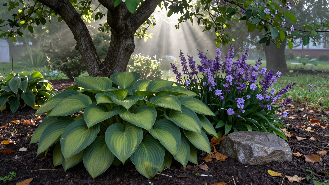 Какие цветы растут в тени и цветут все лето?