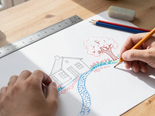 Чем рисуют ландшафтный дизайн: инструменты и методы, которые действительно работают