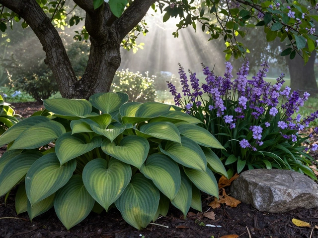 Какие цветы растут в тени и цветут все лето?