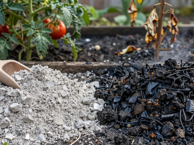 В чем разница между золой и пеплом для подкормки сада