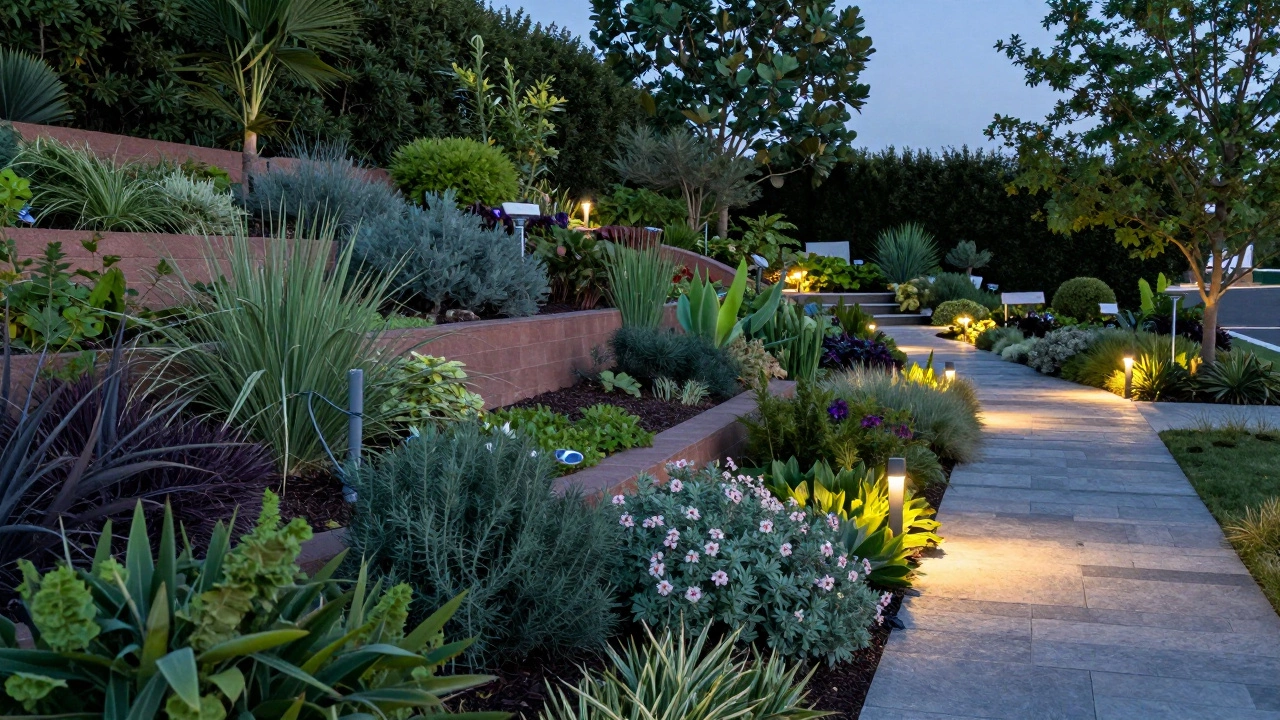 Завершенный проект ландшафтного дизайна участка